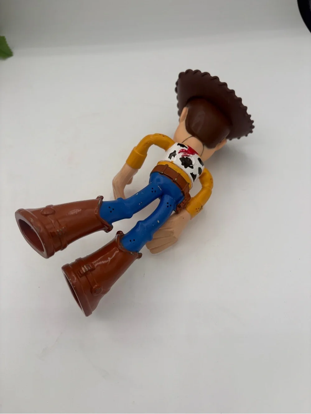 Woody Sheriff  Cowboy Action Figure Toy - Brown Hat, Blue Pants, Yellow Shirt
